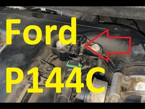 Blocked EVAP connection at the intake air system. . Can i drive with a p144c code